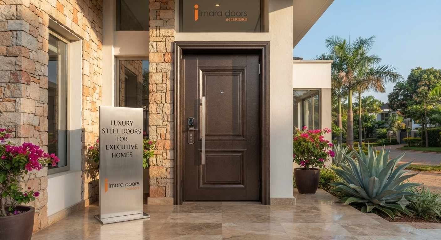 Luxury Steel Doors for Executive Homes